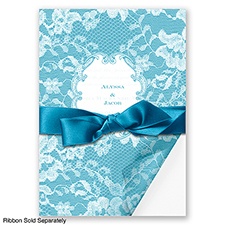 Lace Wrap - Malibu - Invitation