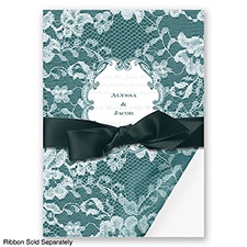 Lace Wrap - Gem - Invitation