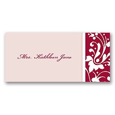 Forever Color - Apple - Place Card