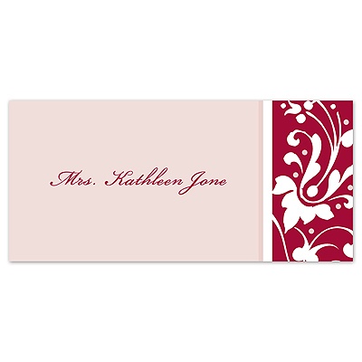 Forever Color - Apple - Place Card