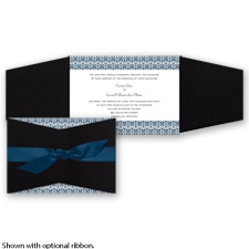 Layers of Color - Peacock -Invitation
