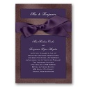 Treasured Jewels Solid - Jasper & Bright White Invitation