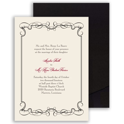 Luxe Pocket - Invitation