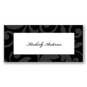Treasured Jewels Pattern - Black - Place Card