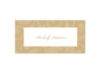 Treasured Jewels Pattern - Golden - Place Card