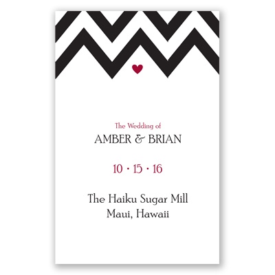 Chevron Sweethearts - Program
