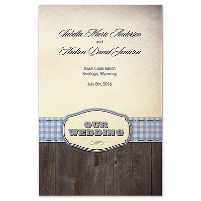 Country Fun - Blue - Program