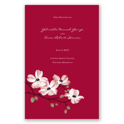 Dogwood Blossoms - Apple - Program