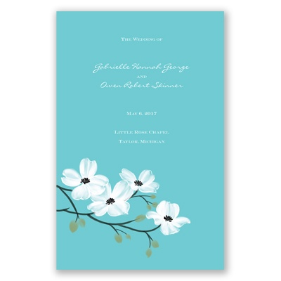 Dogwood Blossoms - Pool - Program