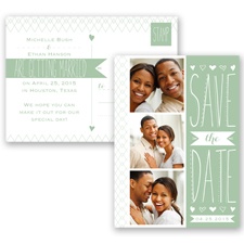 Sweetly Sketched - Meadow - Save the Date Postcard