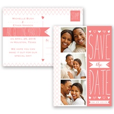 Sweetly Sketched - Coral Reef - Save the Date Postcard