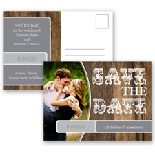 Rodeo Romance - Mercury - Save the Date Postcard