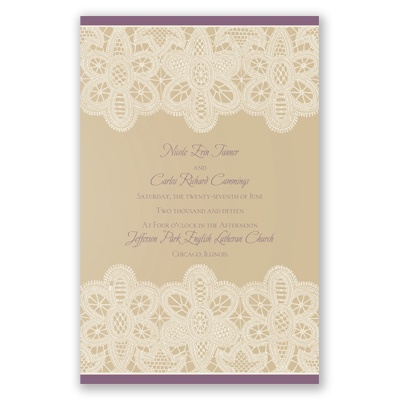 Wrapped In Lace - Program