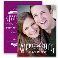 Grand Announcement - Sangria - Save the Date
