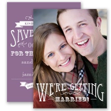Grand Announcement - Wisteria - Save the Date