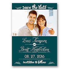 Sweetest Date - Gem - Photo Save The Date Magnet