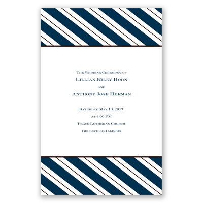 Formal Stripes - Program