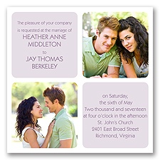 Window of Love - Wisteria - Invitation