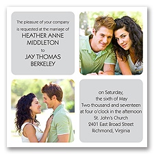 Window of Love - Black - Invitation
