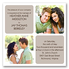 Window of Love - Chocolate - Invitation