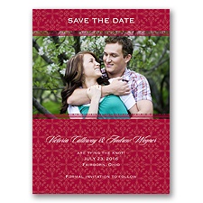Victorian Charm - Apple - Save the Date
