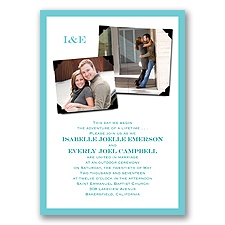 Classic Photo Album - Pool - Invitation