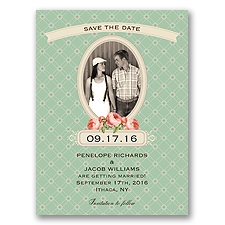 Vintage Photo Album - Meadow - Save the Date