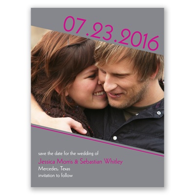 Photo Metro - Begonia - Save the Date