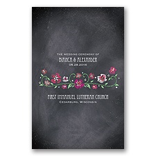 Blooming Chalkboard - Begonia - Program