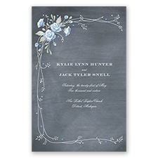 Rustic Bouquet - Bluebird - Program