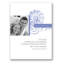 Bold Floral Photo - Save the Date - Hydrangea