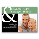 Ampersand Photo Magnet - Save The Date - Clover