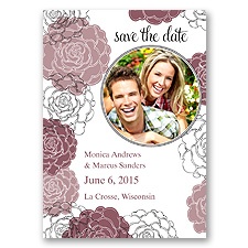 Carefree - Rosewood - Photo Save the Date Magnet