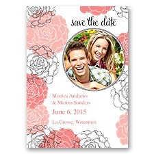Carefree - Coral Reef - Photo Save the Date Magnet