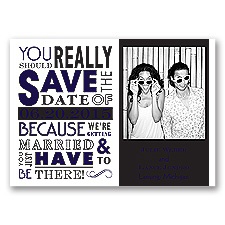 Ga Ga Photo - Lapis - Save the Date Magnet