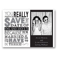 Ga Ga Photo - Mercury - Save the Date Magnet