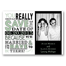 Ga Ga Photo - Meadow - Save the Date Magnet