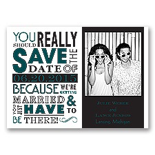 Ga Ga Photo - Gem - Save the Date Magnet