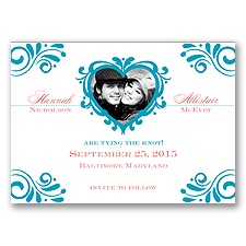 Bliss - Malibu - Photo Save the Date Magnet