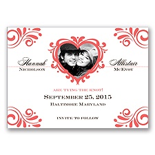 Bliss - Guava - Photo Save the Date Magnet