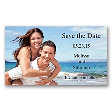 Only Photo - Save the Date Magnet