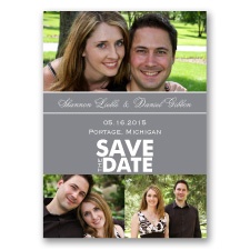 Color Block Photo - Mercury - Save the Date Magnet
