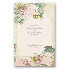 Vintage Blossoms - Program