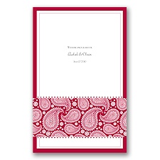 Perfect Paisley Duet - Apple- Program