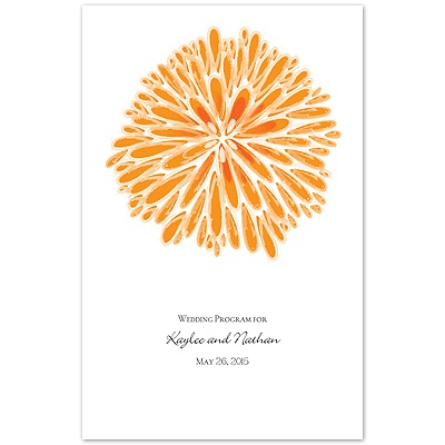Burst of Love - Tangerine - Program