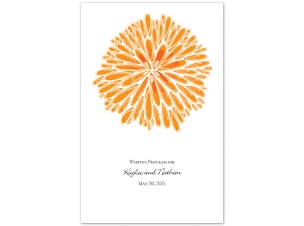 Burst of Color - Tangerine - Program