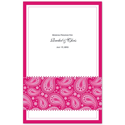 Perfect Paisley - Watermelon - Program