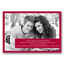 Photo Simplicity - Apple - Invitation