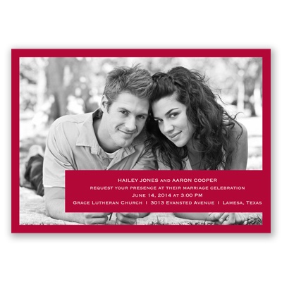 Photo Simplicity - Apple - Invitation