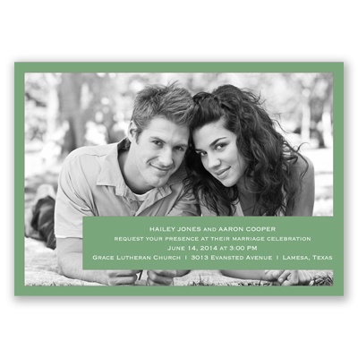 Photo Simplicity - Clover - Invitation